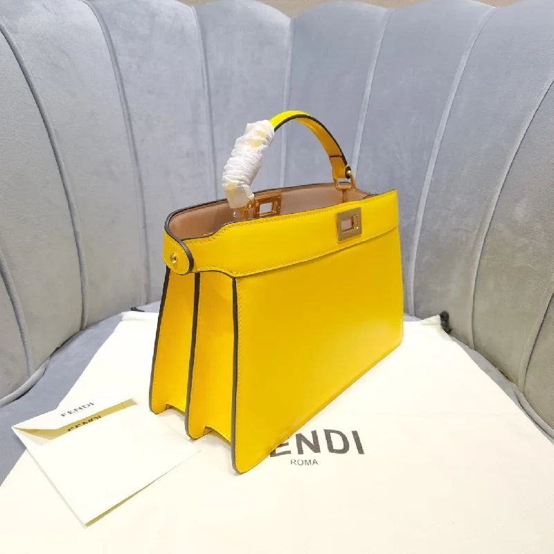 Fendi Peekaboo bags with a classic two - compartment design for organized storageWF -  Fendi Bag - 446