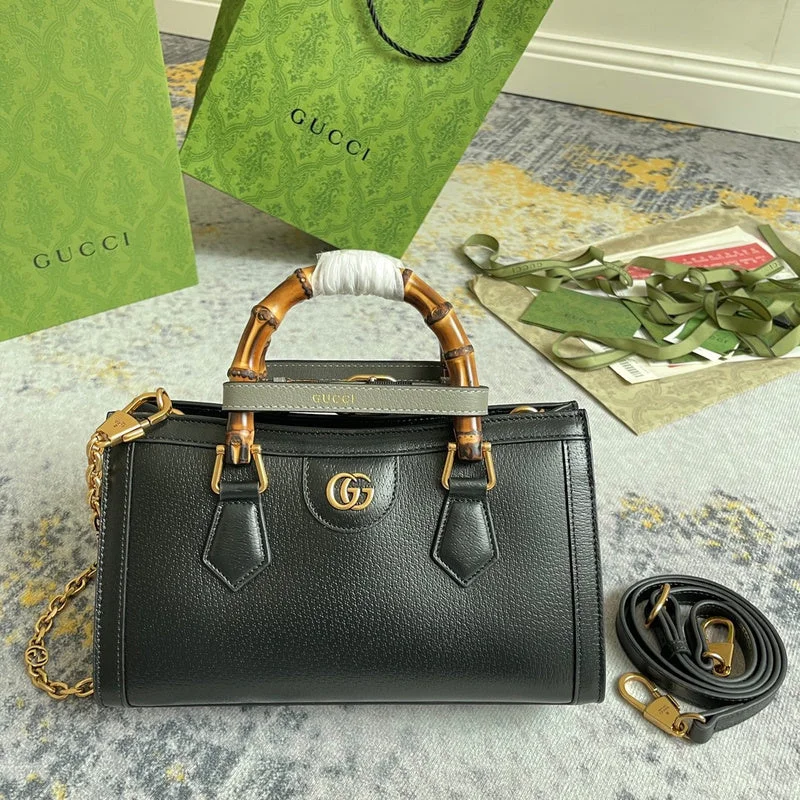 Women Gucci Sylvie bags with a leather - wrapped handleBC - GUCCI BAG - 2104