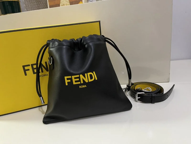 Ladies Fendi shoulder bags with a detachable scarf strap for a stylish and versatile optionBC - FENDI BAGS - 1145