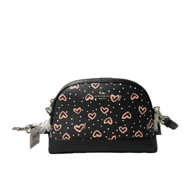 Coach Rogue bags featuring the signature C - hardware for a branded lookCrossbody Designer By Coach, Size: Medium