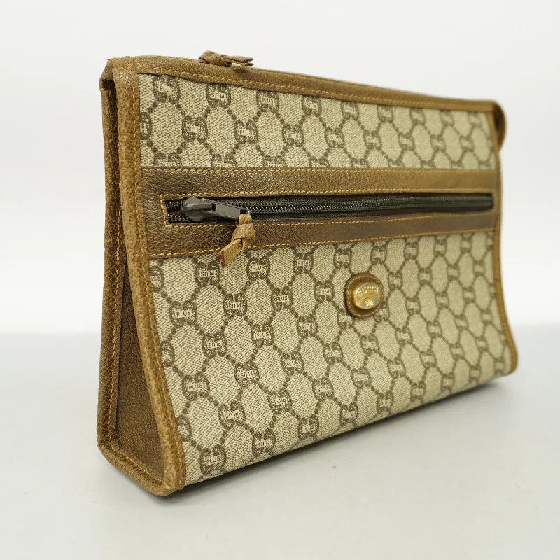 Ladies Gucci Dionysus bags with a star - shaped charmGUCCI[3ca0396]   clutch bag GG plus PVC beige gold metal