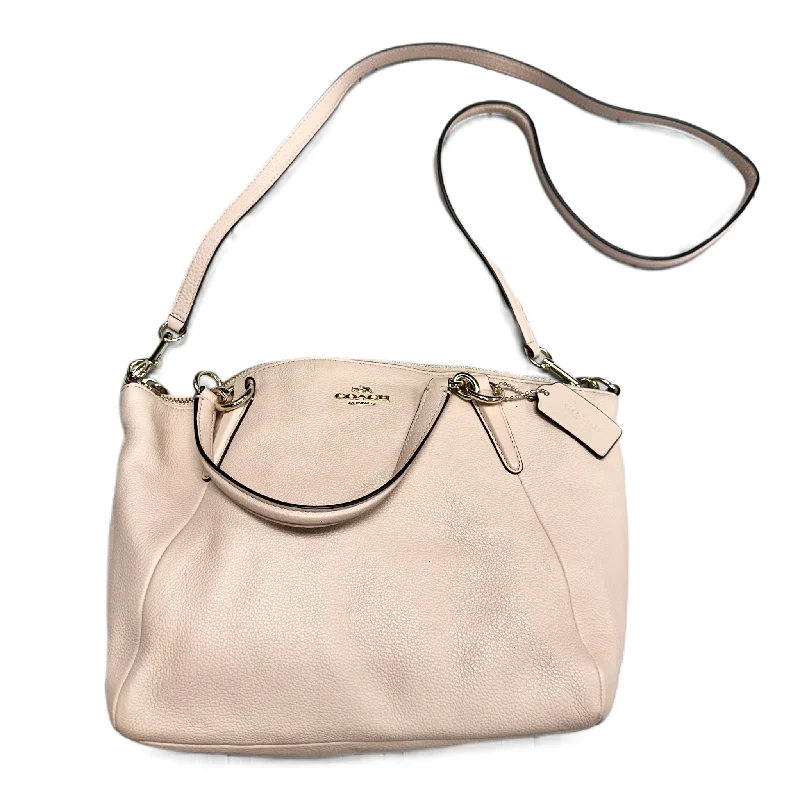 Ladies Coach Tabby bags with a textured leather surface for a more tactile lookCrossbody Designer By Coach, Size: Medium