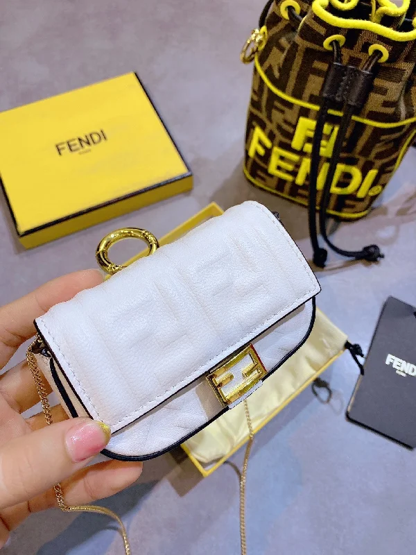 Fendi Baguette bags with a detachable charm featuring the brand's mascotWF -  Fendi Bag - 459