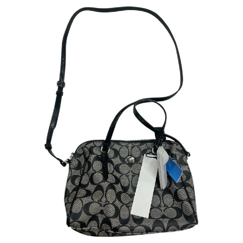 Coach bags with a zippered interior pocket for separating itemsCrossbody Designer By Coach, Size: Small