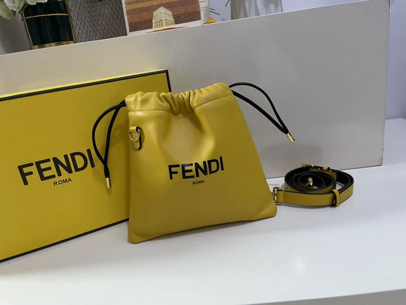 Fendi backpacks with a padded back panel for comfort during long - distance travelBC - FENDI BAGS - 1143