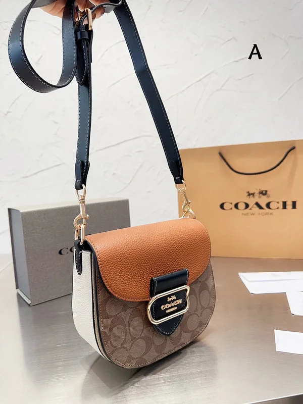 Ladies Coach shoulder bags with a magnetic - closure flap for easy accessWF - Coach Bags - 357