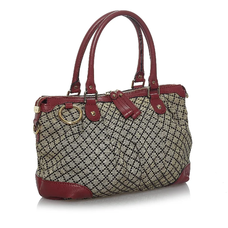 Gucci handbags for women with a beaded trimGucci Diamante Sukey (35184)