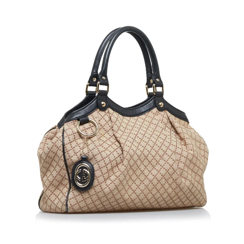 Women Gucci bags with a detachable mobile phone holderGucci Diamante Sukey (FrHaA8)