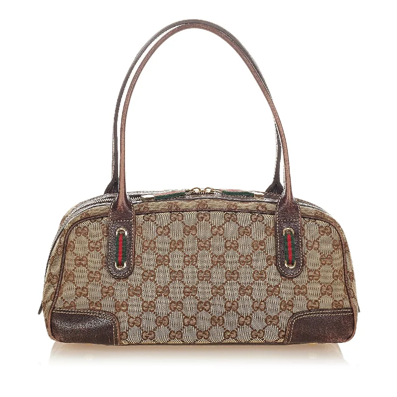 Gucci tote bags for women with a spacious interiorGucci GG Canvas Princy Shoulder Bag