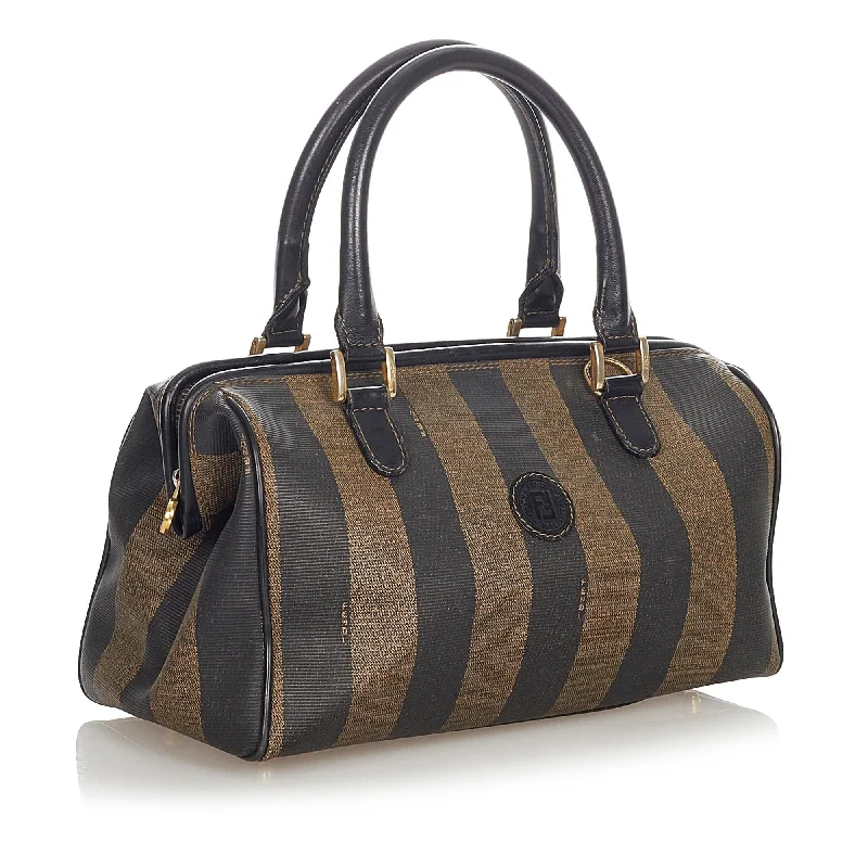 Fendi By The Way bags with a large capacity and a drawstring closureFendi Pequin Boston Bag (SHG-23973)