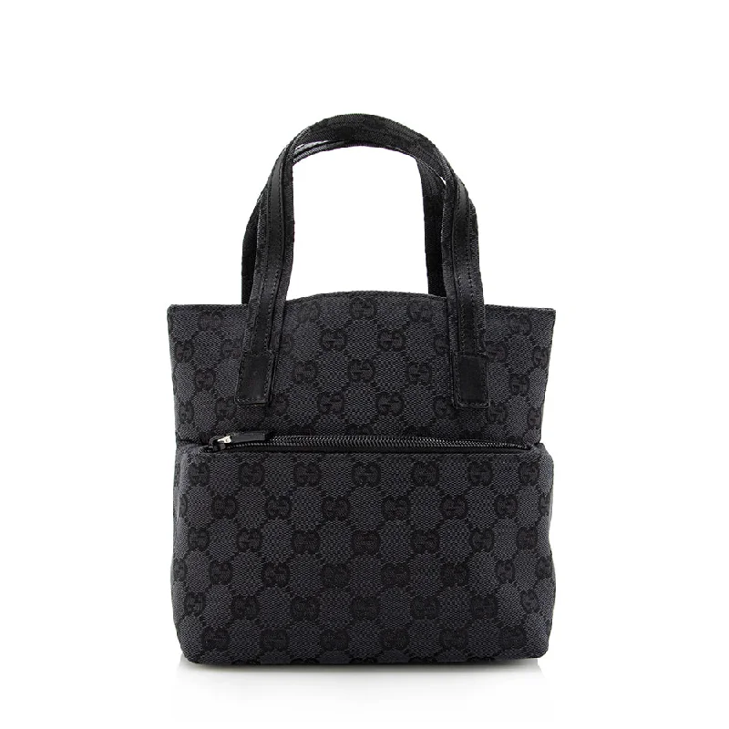 Gucci backpacks for women with a sleek silhouetteGucci GG Canvas Front Pocket Mini Tote