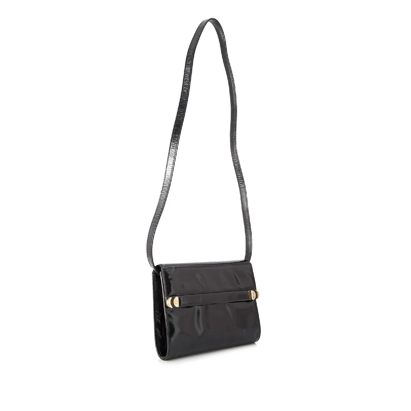 Women Gucci bags with a detachable mobile phone holderGucci Patent Leather Crossbody Bag (SHG-FAiQ6k)