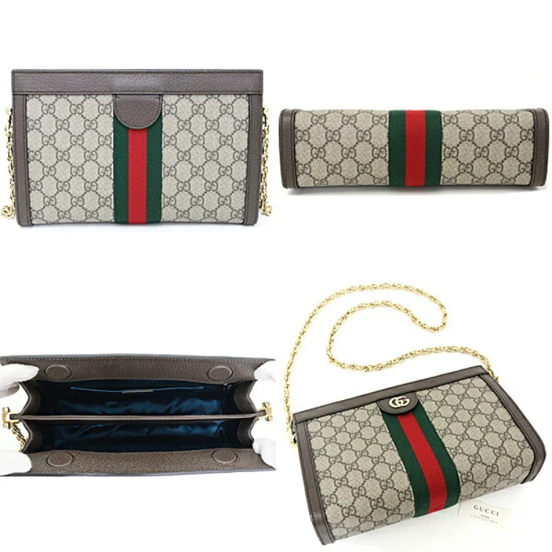 Gucci Dionysus bags for women with tiger - head claspsGUCCI Ophidia GG Small Shoulder Bag Supreme Canvas 503877