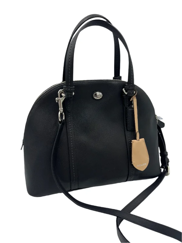 Ladies Coach shoulder bags with a magnetic - closure flap for easy accessHandbag Designer By Coach