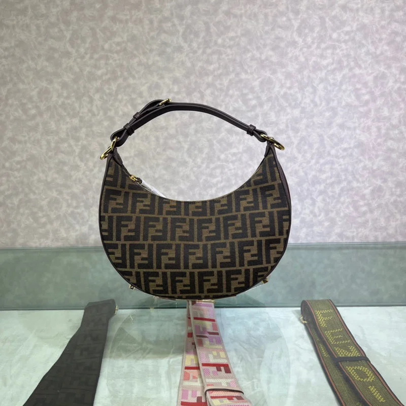 Fendi handbags with a metal - framed clasp for durability and a stylish lookBC - FENDI BAGS - 1142