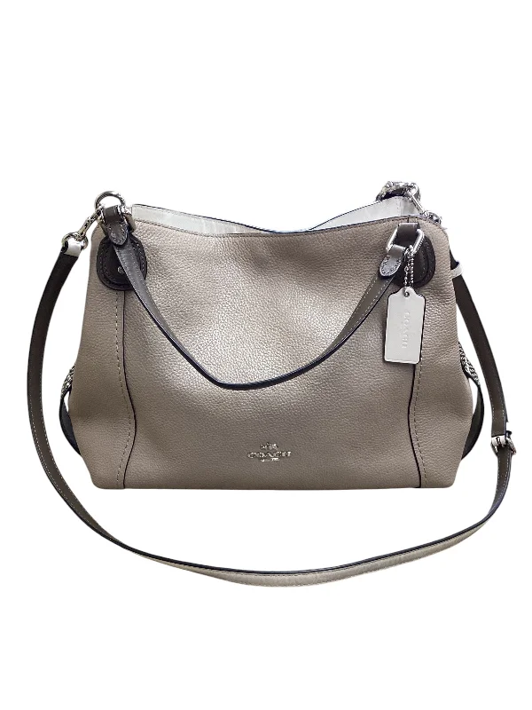 Ladies Coach crossbody bags with a wide - width strap for comfortHandbag Designer By Coach, Size: Medium