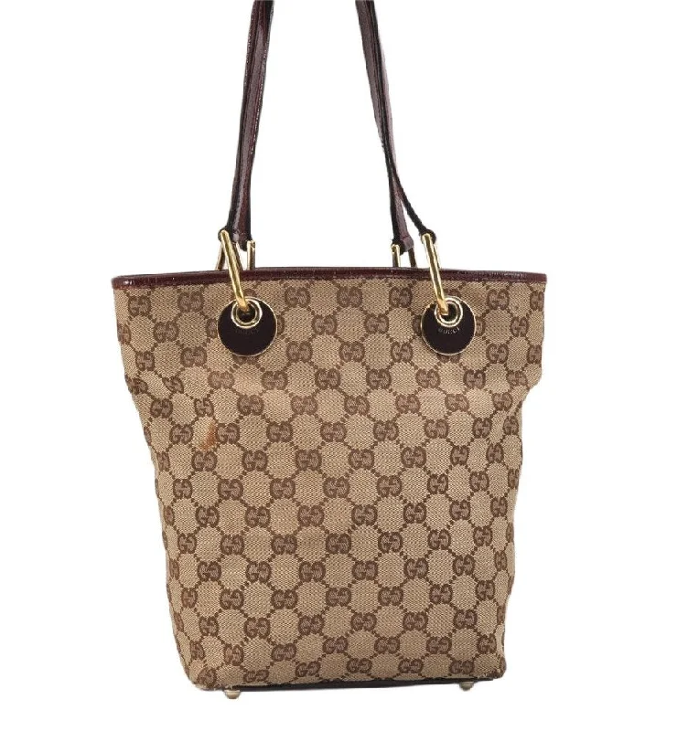 Ladies Gucci Dionysus bags in a pastel colorAuthentic GUCCI Eclipse Shoulder Tote Bag GG Canvas Enamel 120840 Brown 2451K