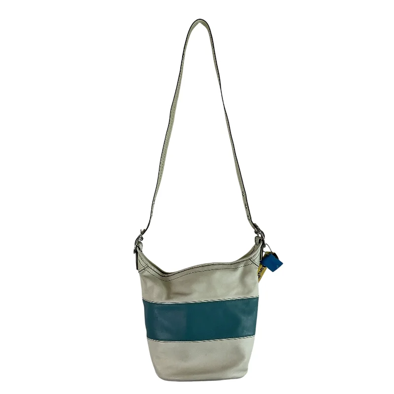 Ladies Coach Borough bags in a pastel shade for a soft and delicate appearanceHandbag Designer By Coach, Size: Medium