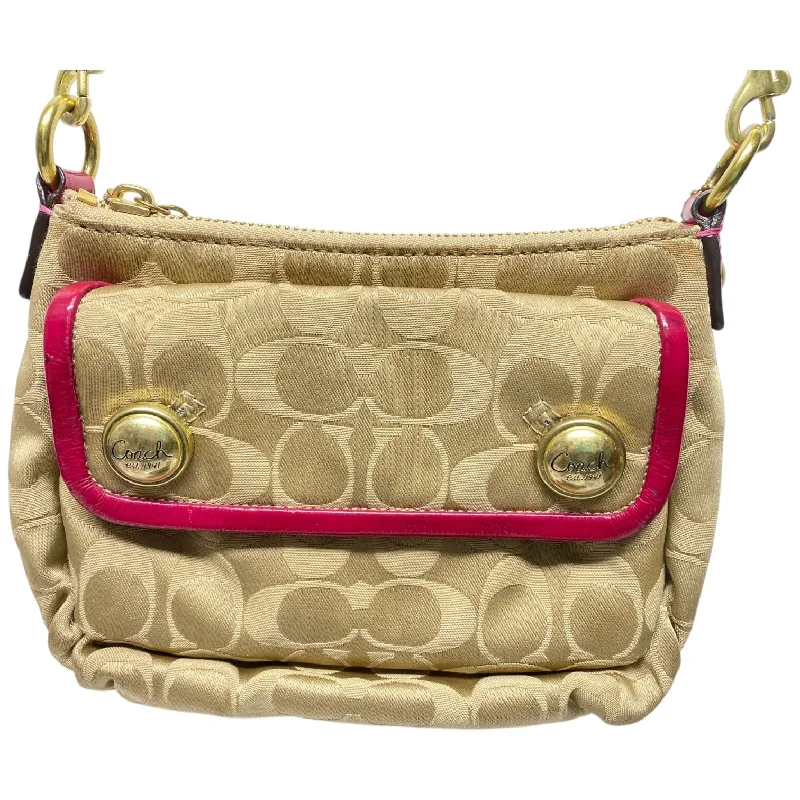 Coach crossbody bags in a vibrant, eye - catching color for a bold statementCrossbody Designer By Coach, Size: Small