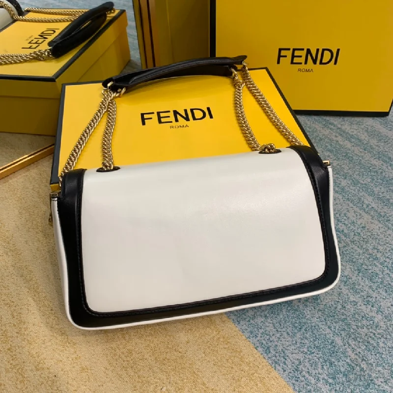 Ladies Fendi Sunshine Shopper bags in a pastel shade like mint for a soft and delicate appearanceWF -  Fendi Bag - 465