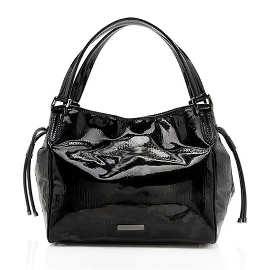 Lightweight Burberry Backpacks for TravelBurberry Patent Leather Bilmore Tote