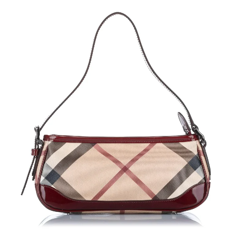 Vintage Inspired Burberry Bags for Retro LoversBurberry Supernova Check Baguette (SHG-16972)