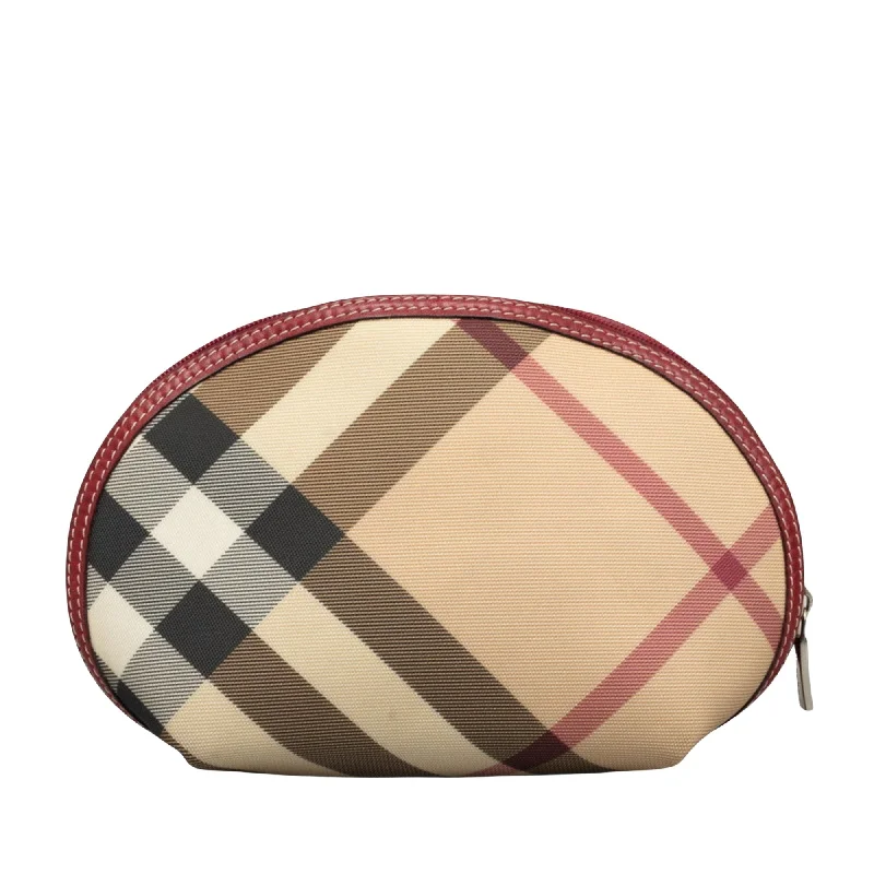 Light - Colored Burberry Bags for Spring and SummerBURBERRY Nova Check Clutch Bag