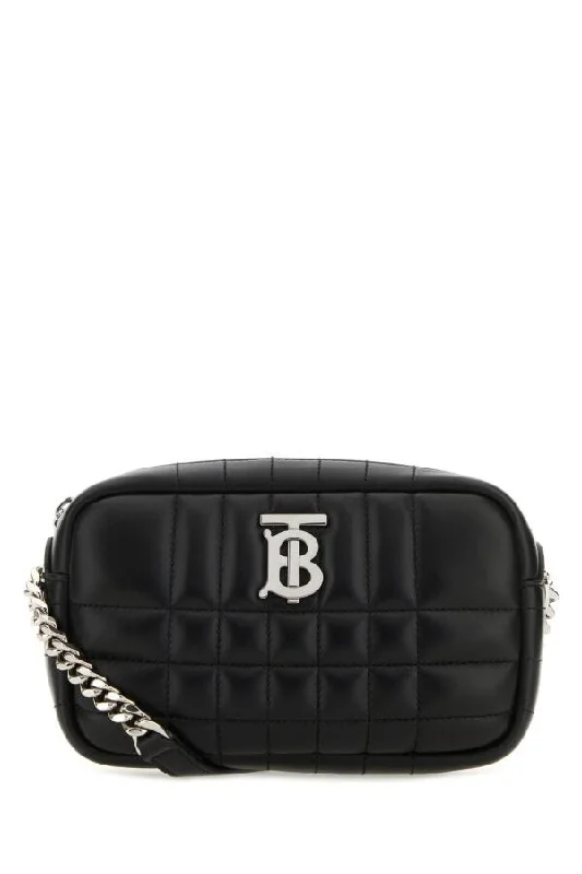 Statement - Making Oversized Burberry BagsBurberry Women Black Nappa Leather Mini Lola Crossbody Bag