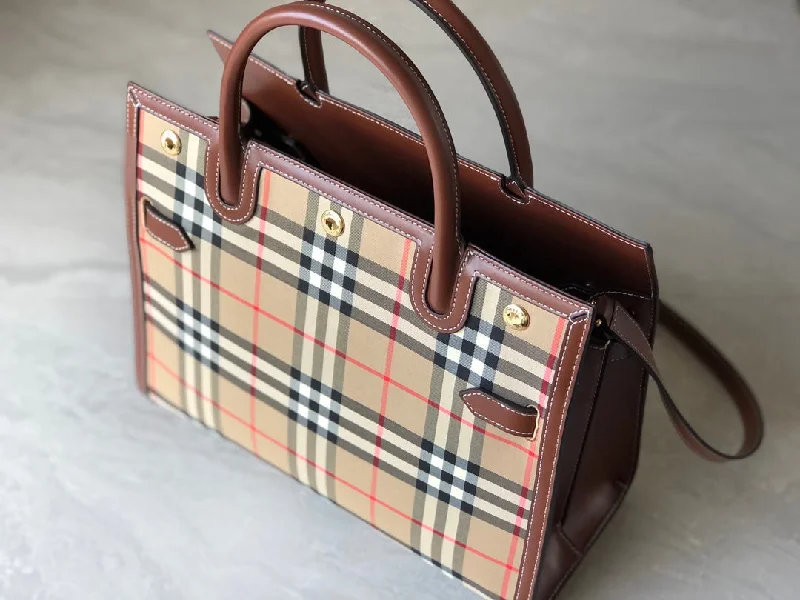 Affordable Replica - Looking Burberry BagsBurberry Small Vintage Check Two Handle Title Bag