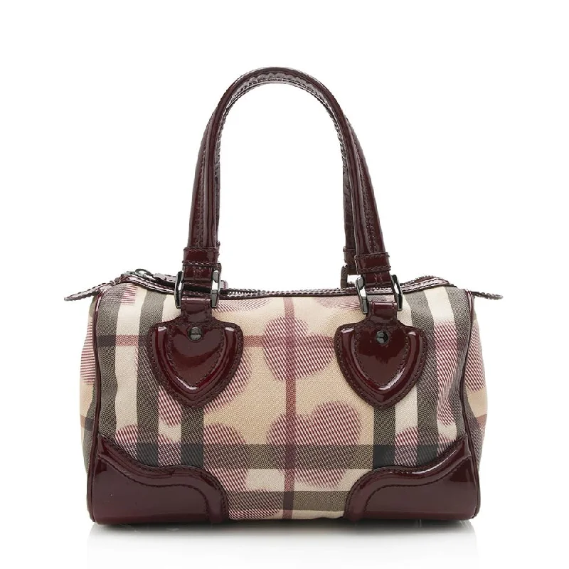 Miniature Burberry Crossbody Bags for Evening OutBurberry Painted Hearts Boston Satchel (SHF-11304)