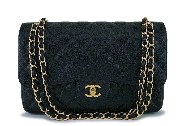 Chanel Limited Edition Handbag for CollectorsChanel Black Caviar Jumbo Classic Double Flap Bag GHW