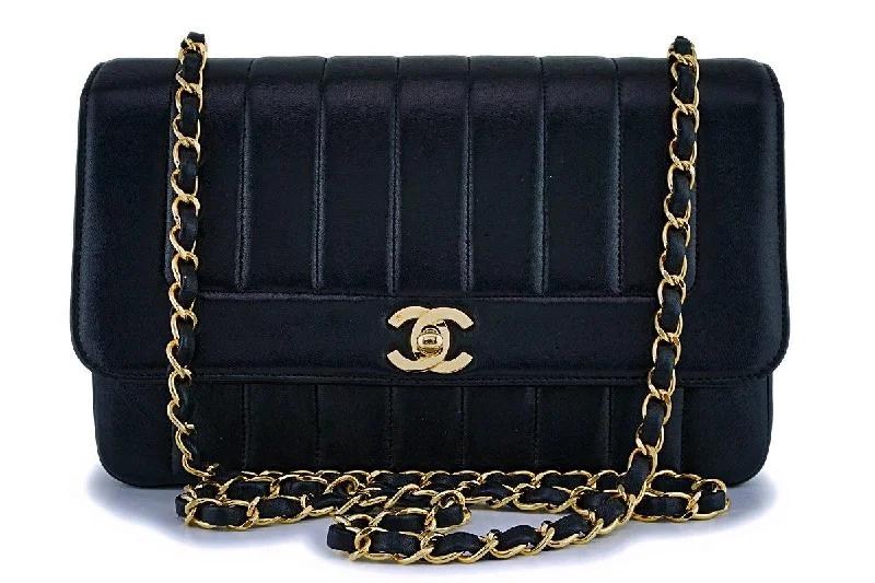 Chanel Limited Edition Handbag for CollectorsChanel Vintage Black Lambskin Mademoiselle Flap Bag 24k GHW