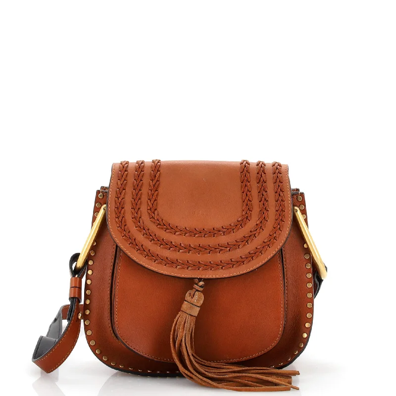 Hudson Handbag Whipstitch Leather Small