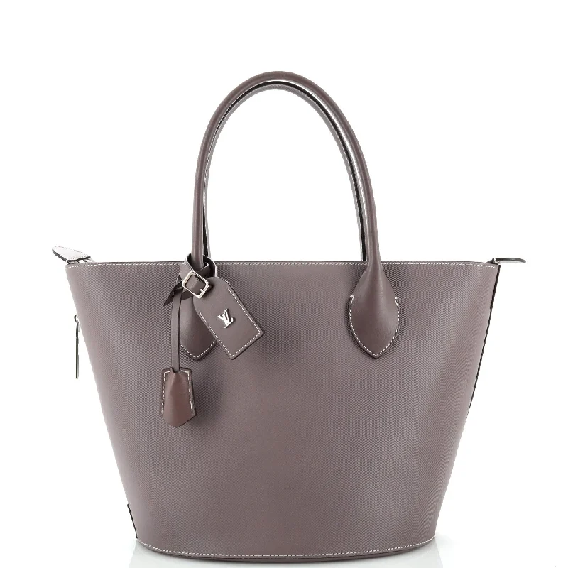 Holdall Tote Veau Satin Leather PM