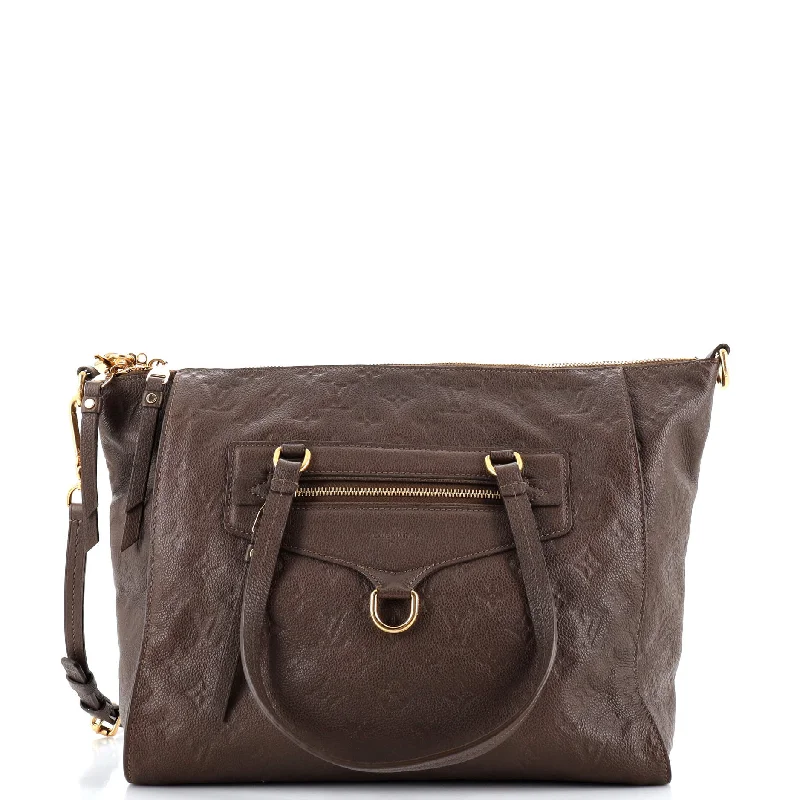 Lumineuse Handbag Monogram Empreinte Leather PM