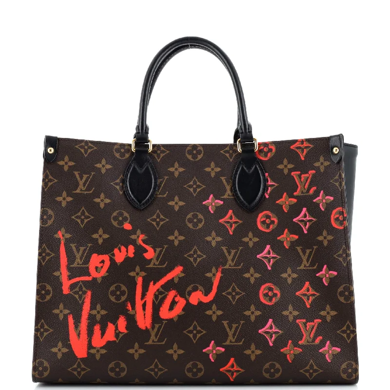 OnTheGo Tote Limited Edition Fall in Love Monogram Canvas MM